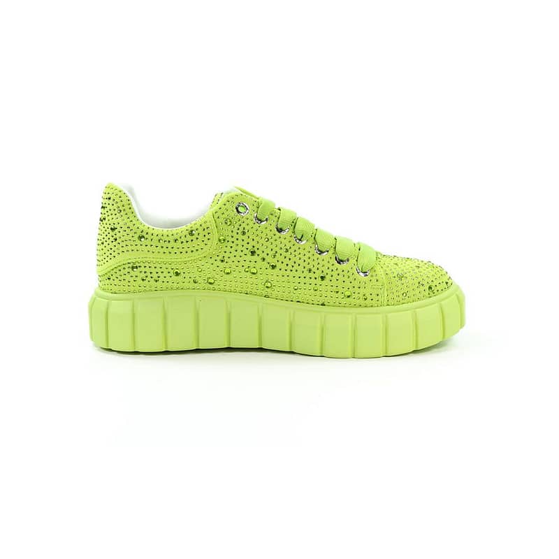 Sneakersy zielone GOE LL2N4079